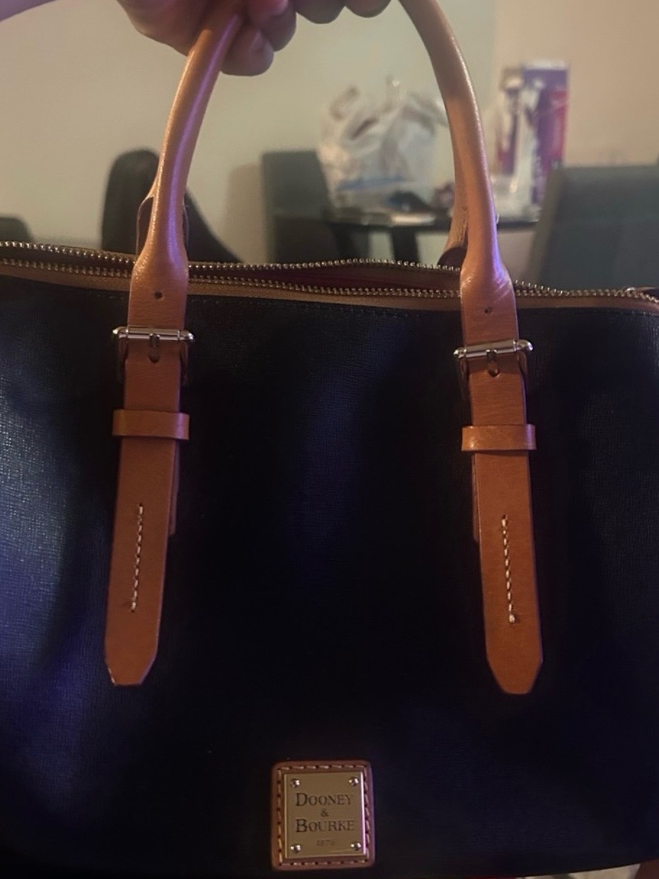Dooney & Bourke Black Tote With Wallet